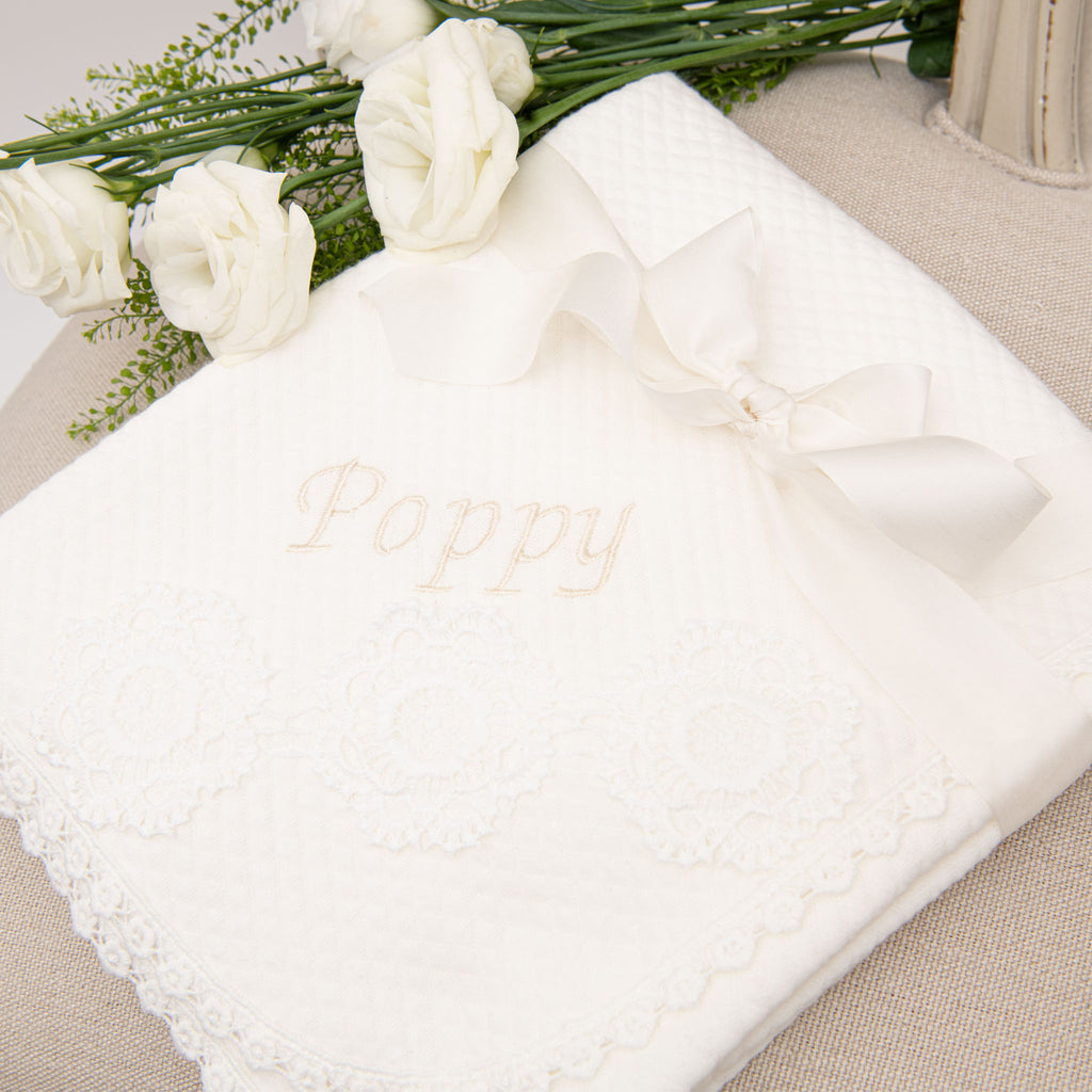 Personalized Christening Blanket