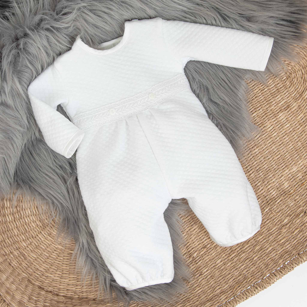 Newborn Baby Romper Elijah Coming Home Outfit Boys Bris Outfit