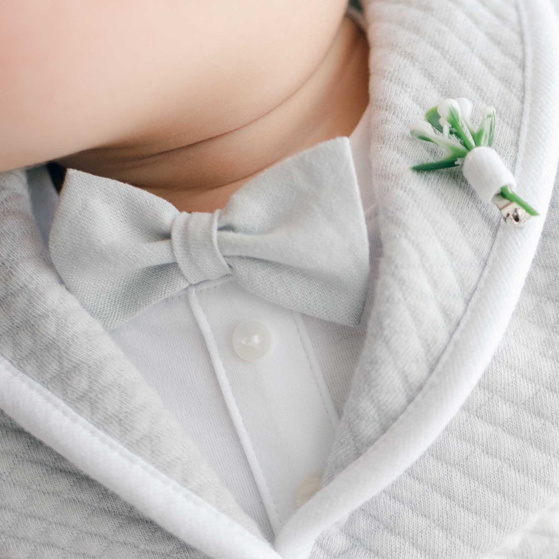 Grayson Bow Tie & Boutonniere
