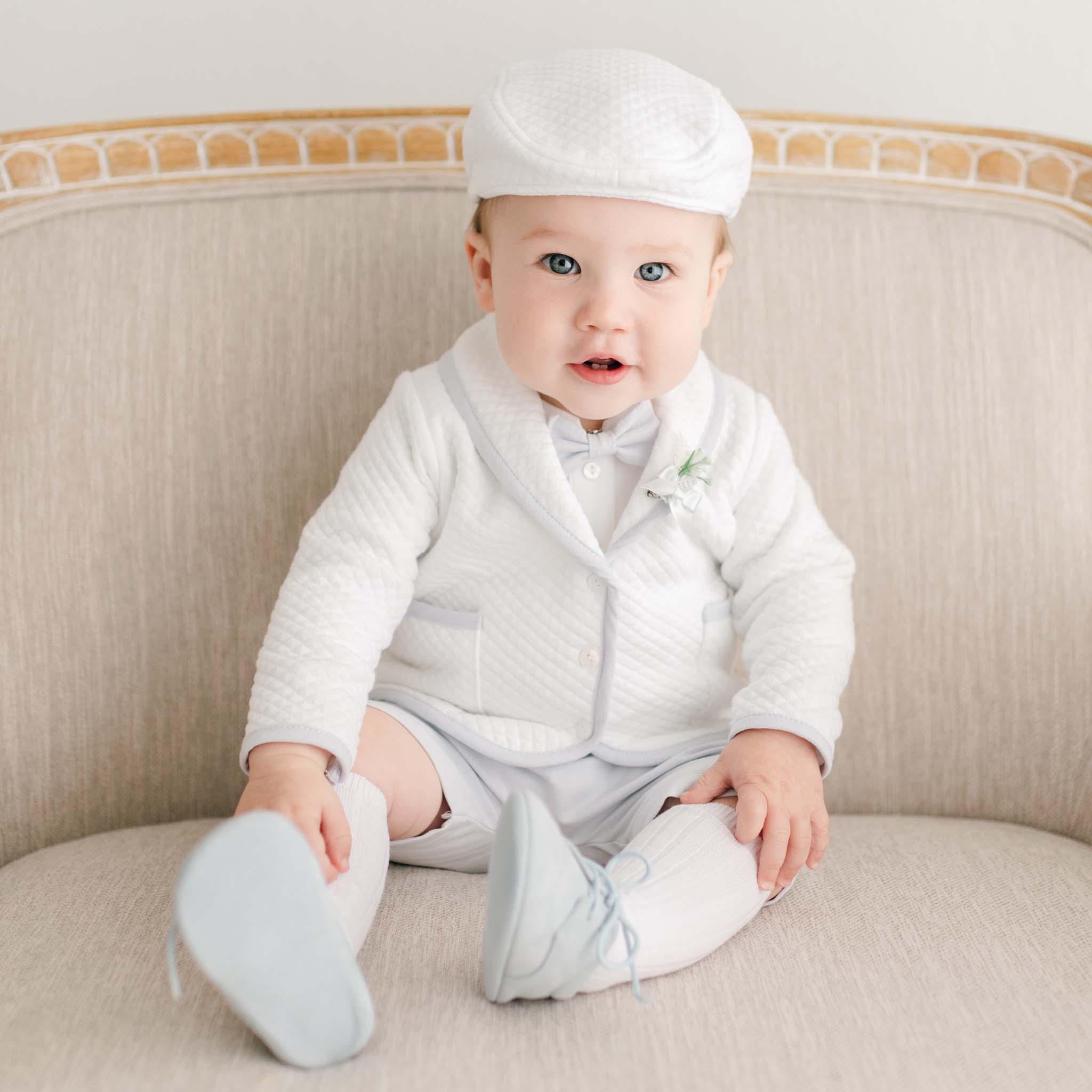 Lily Christening Gown & Bonnet – Baby Beau and Belle