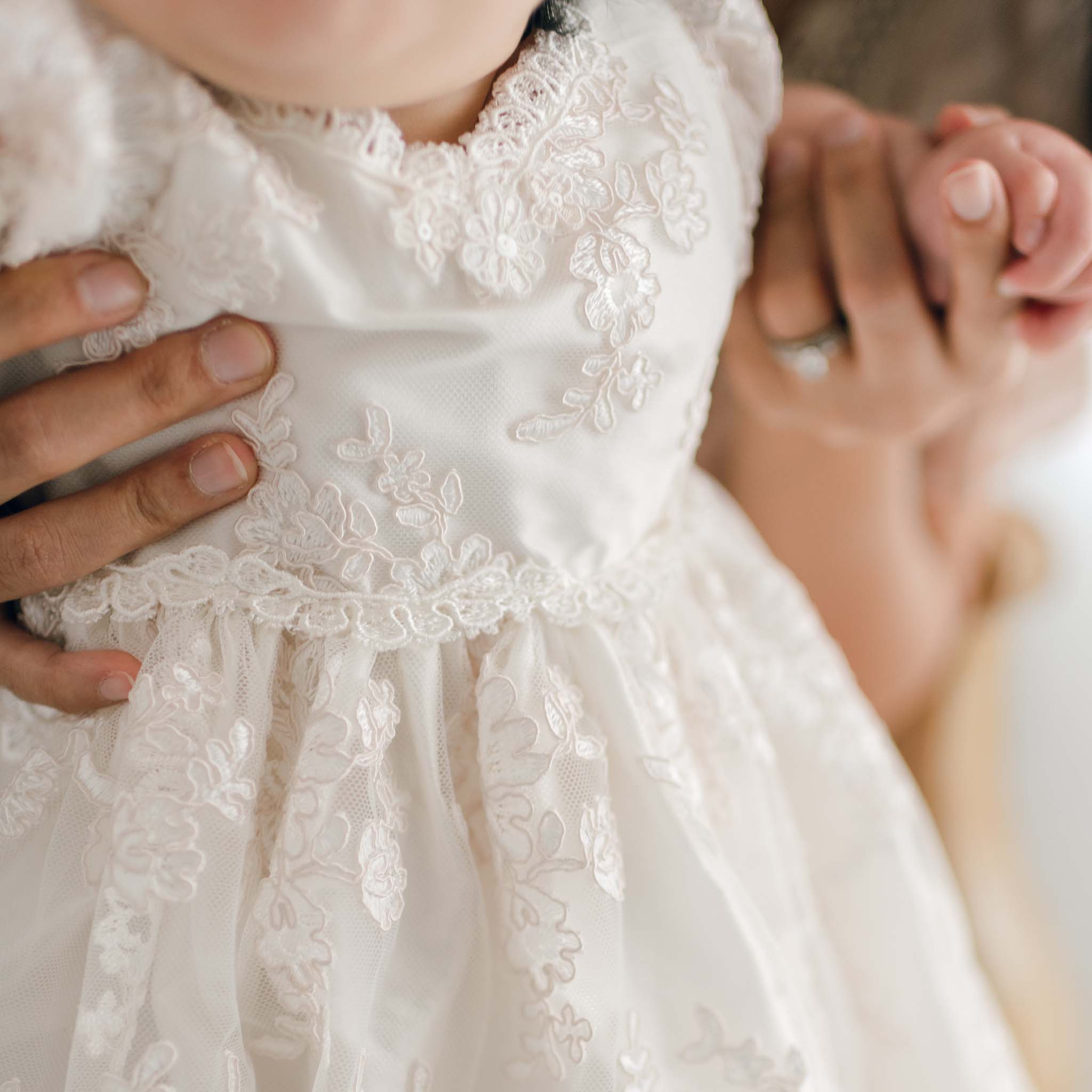 Silk Baptism Dress - Penelope 3-6 Months Silk Baptism Dress - Penelope 3-6 Months