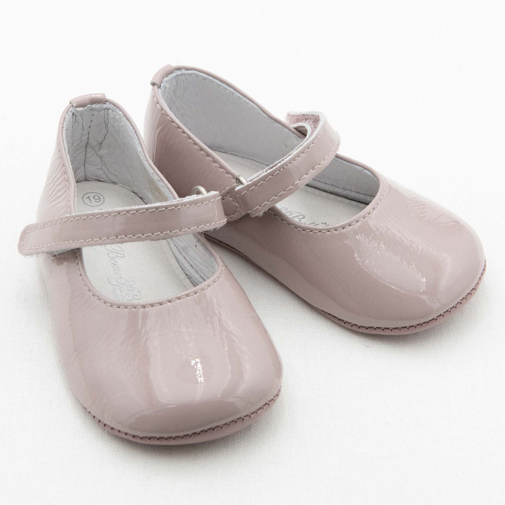 Rose Patent Leather Mary Janes – Christeninggowns.com