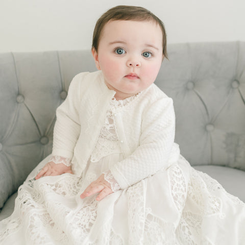 Girls Christening Sweaters
