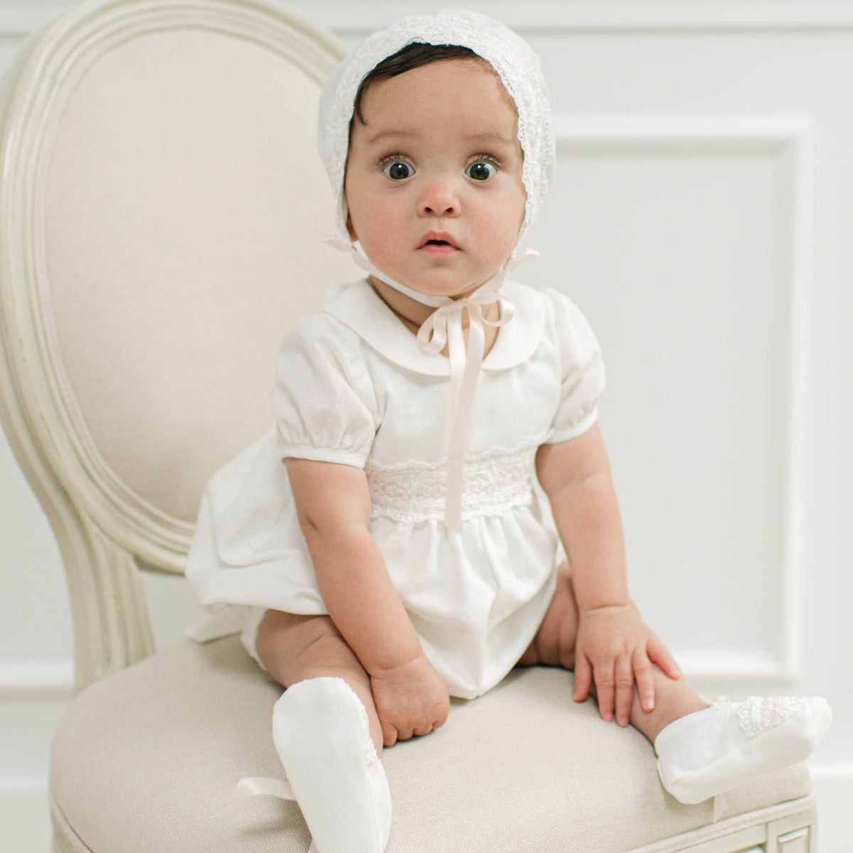 Emma Christening Bubble Romper