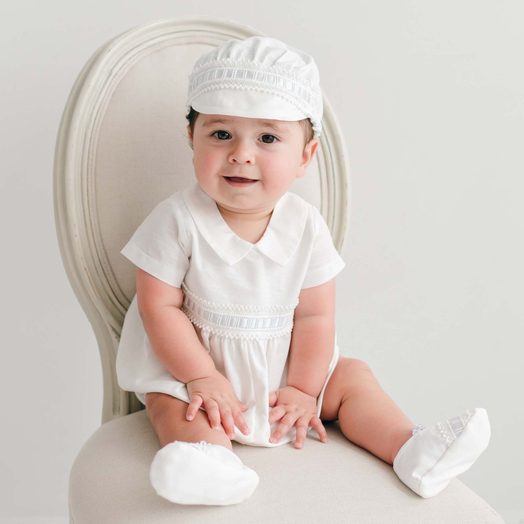 Ethan Linen Romper