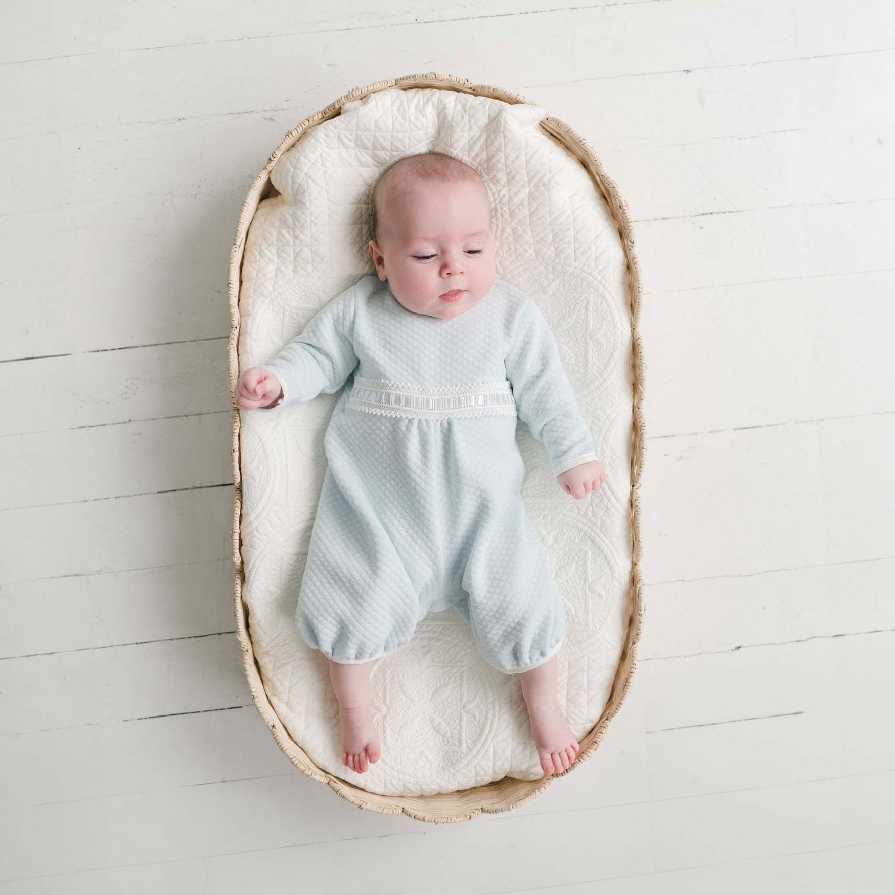 Ethan Quilted Romper