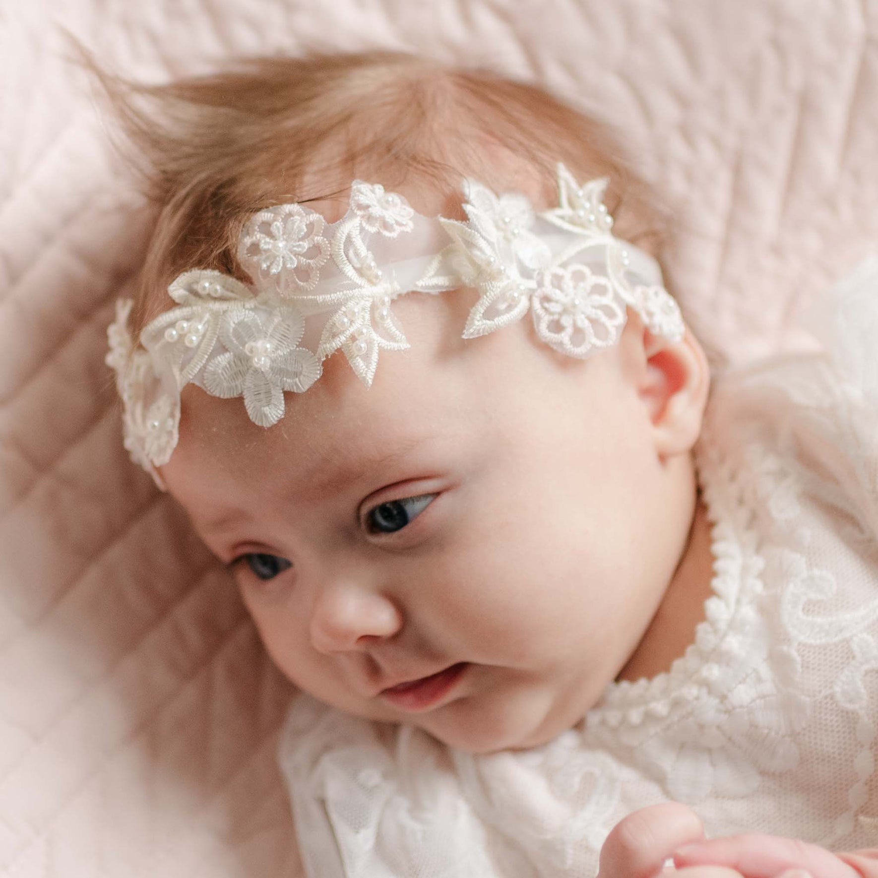 Harper Beaded Flower Headband
