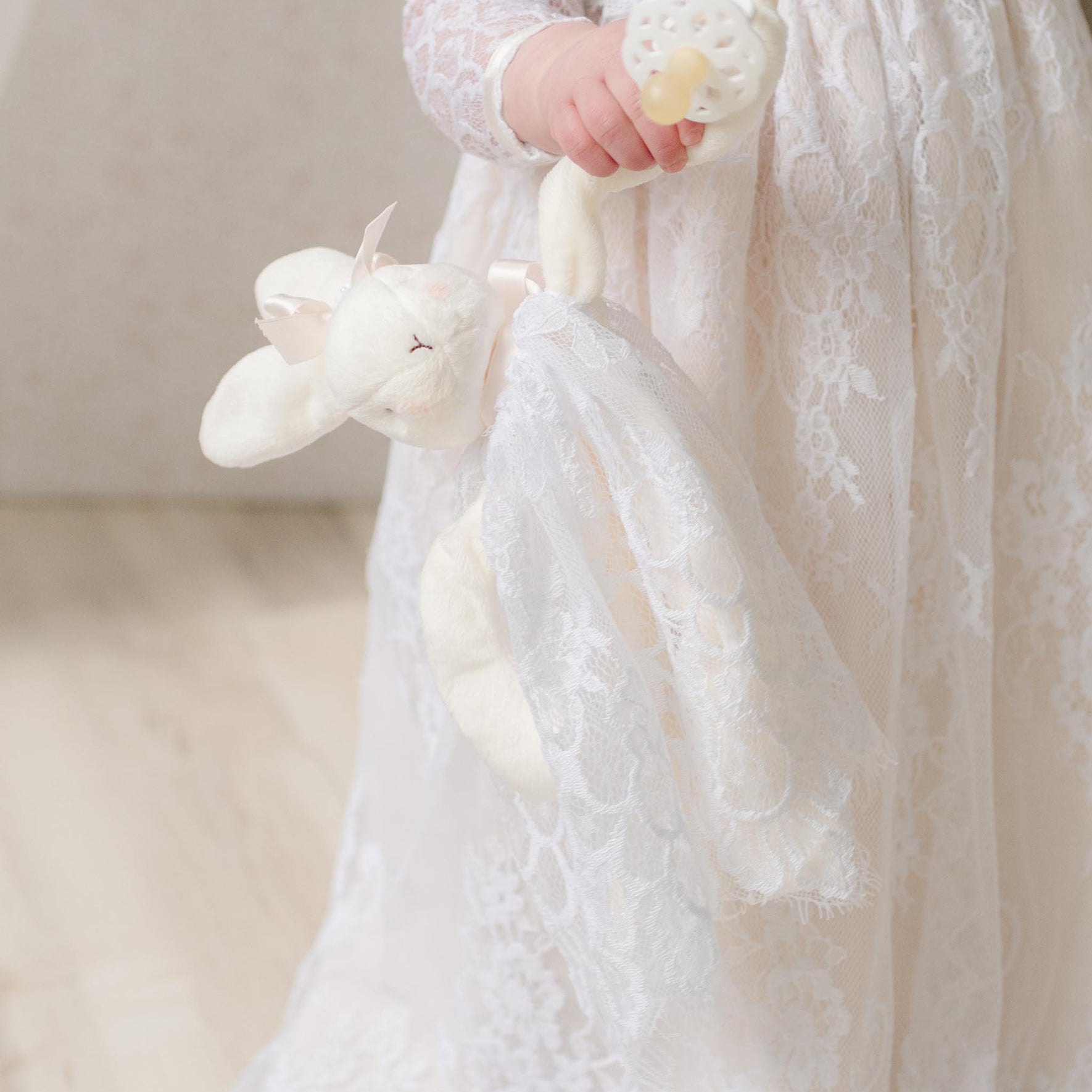 Julia Silly Bunny Buddy | Pacifier Holder