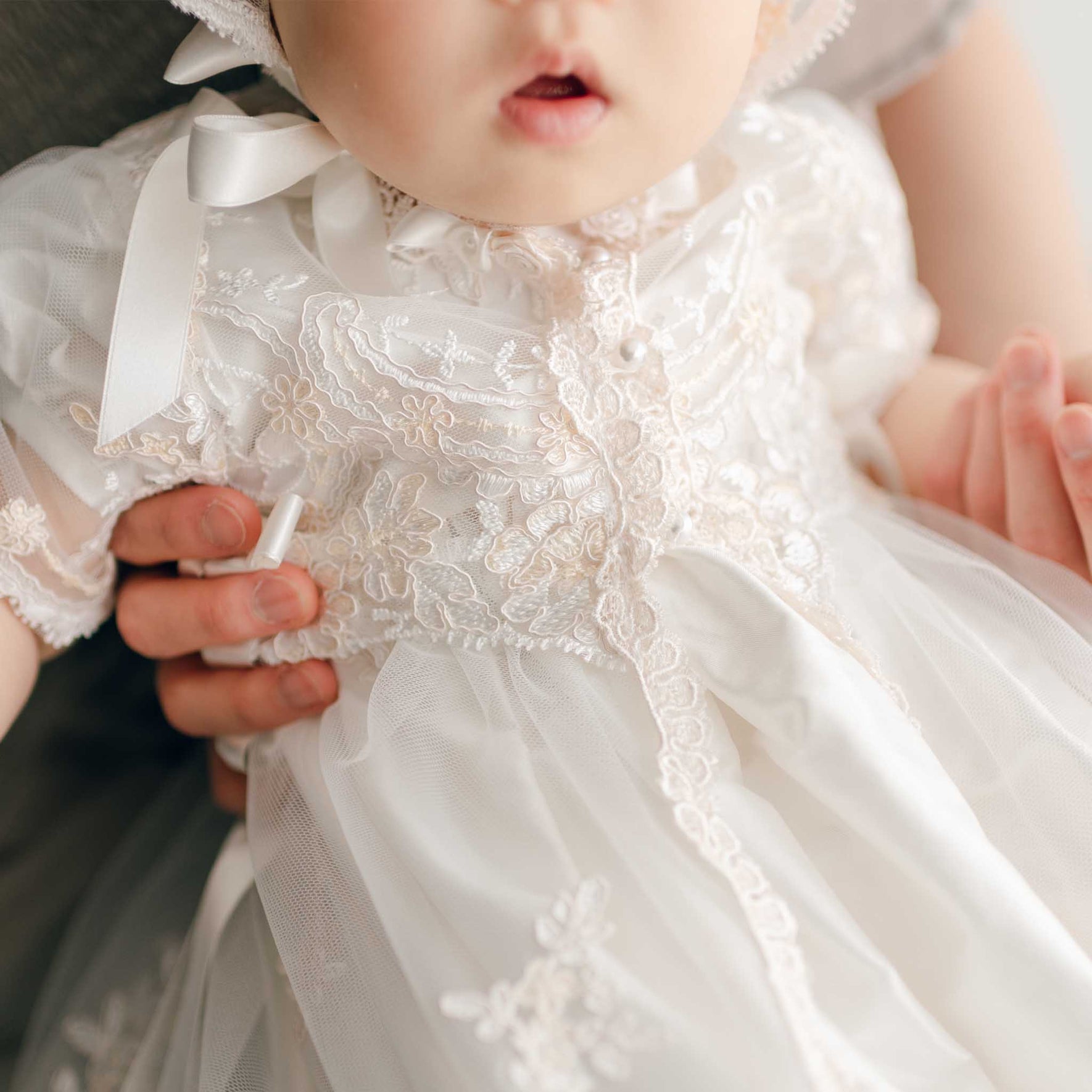 Kristina Christening Gown & Bonnet