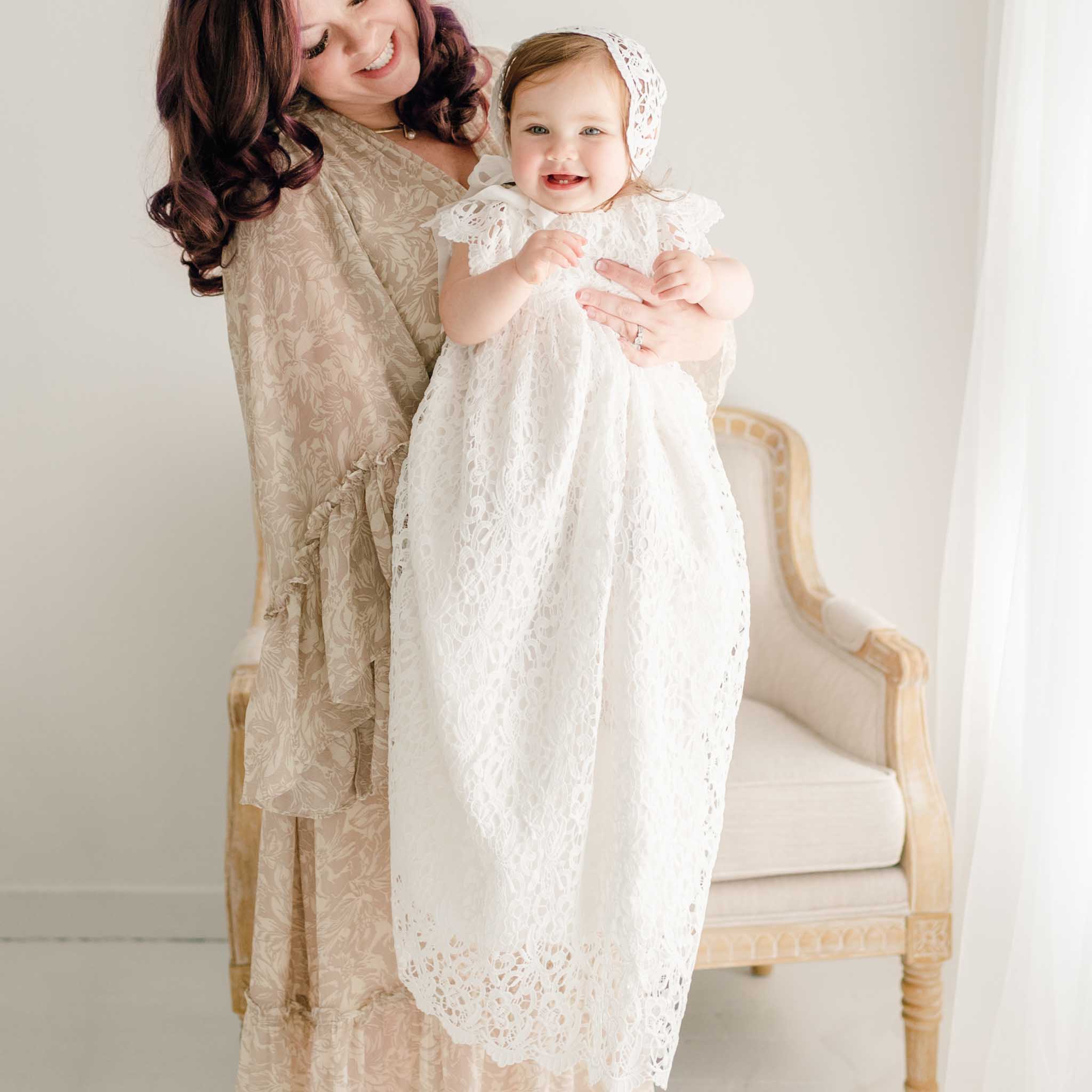Lola Christening Gown 3-6 Months