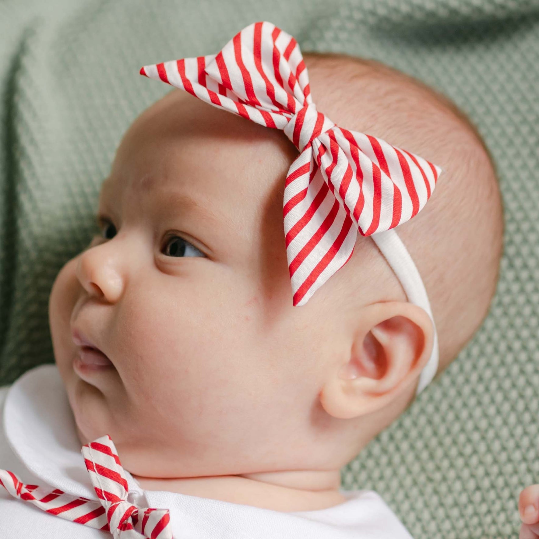 Plaid Bow Hair Clip
