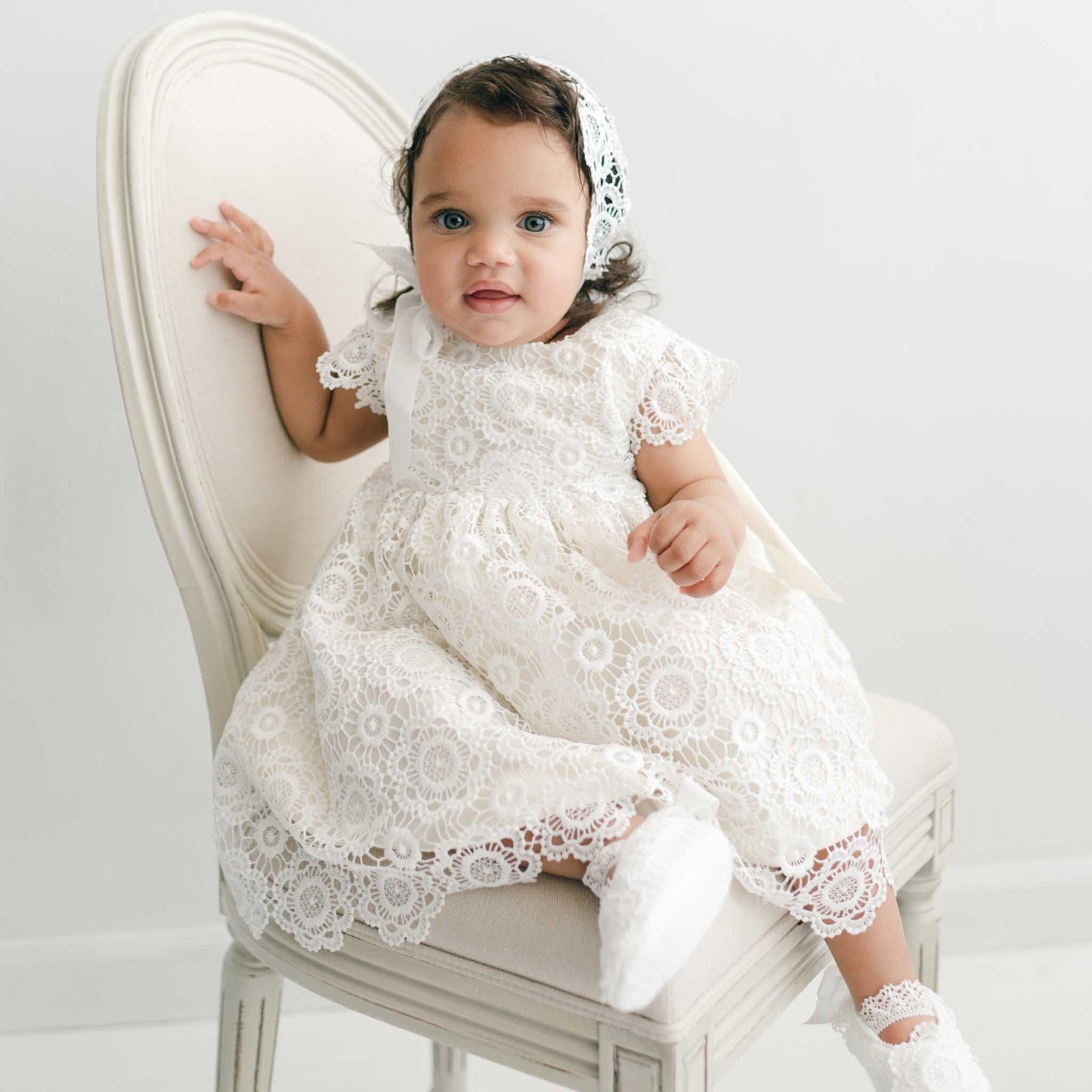Poppy Lace Blessing Dress