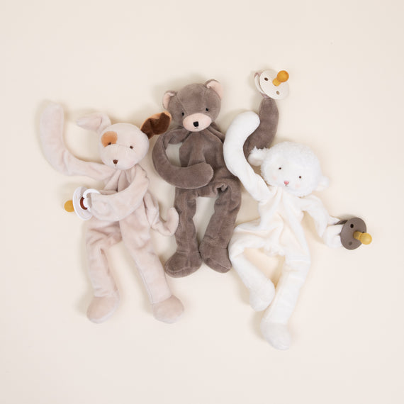 White Bunny Chime Rattle – Baby Beau and Belle
