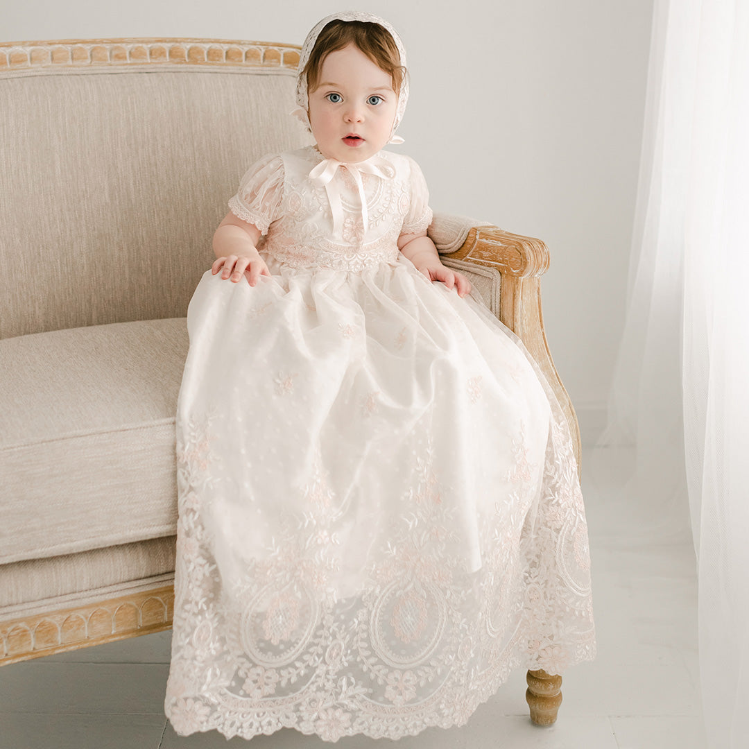 Refashioning a wedding dress into a Christening gown. | Susan Young Sewing