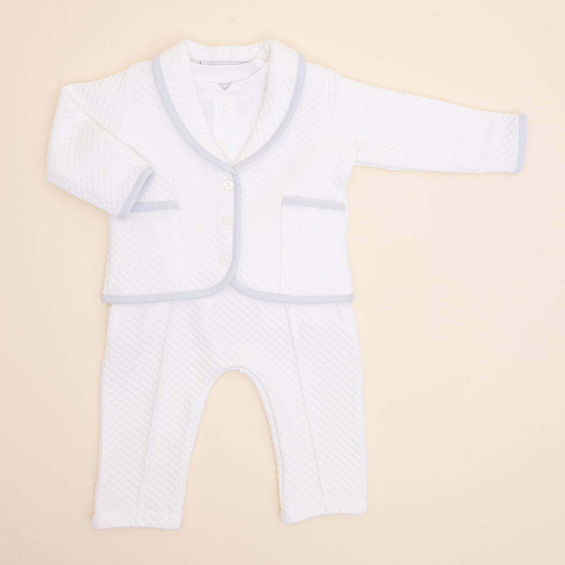 Harrison Quilted Newborn Suit