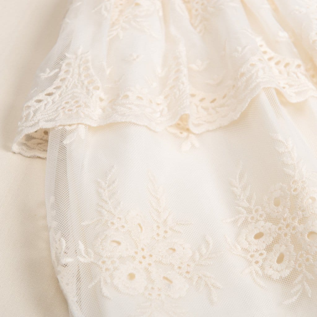 Clementine Christening Dress & Bloomers - Girls Christening Dress