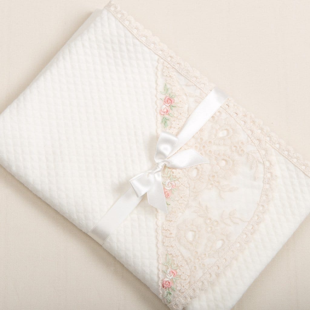 Clementine Receiving Blanket - Girls Blanket