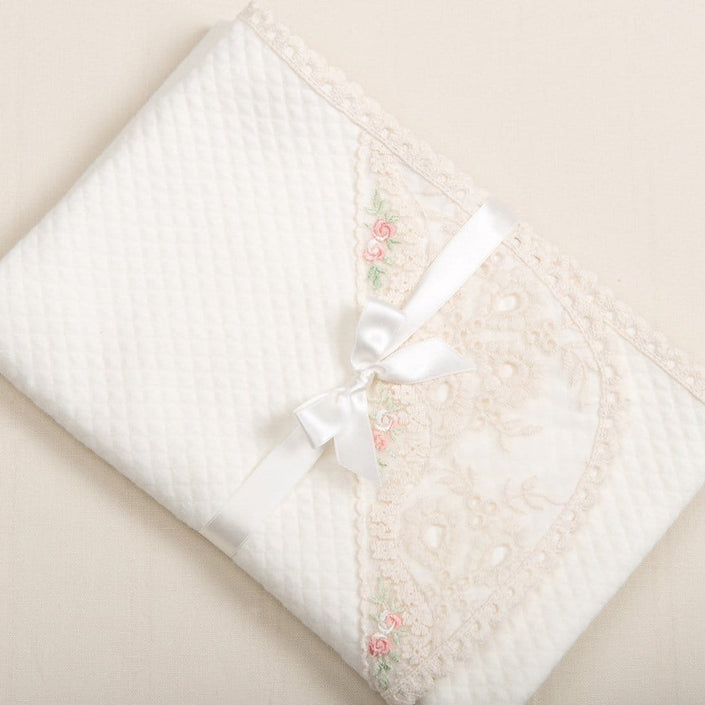 Clementine Receiving Blanket - Girls Blanket