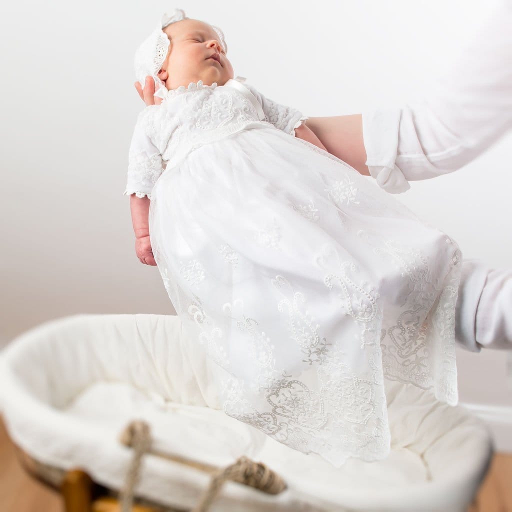 Eliza Newborn Blessing Gown - 