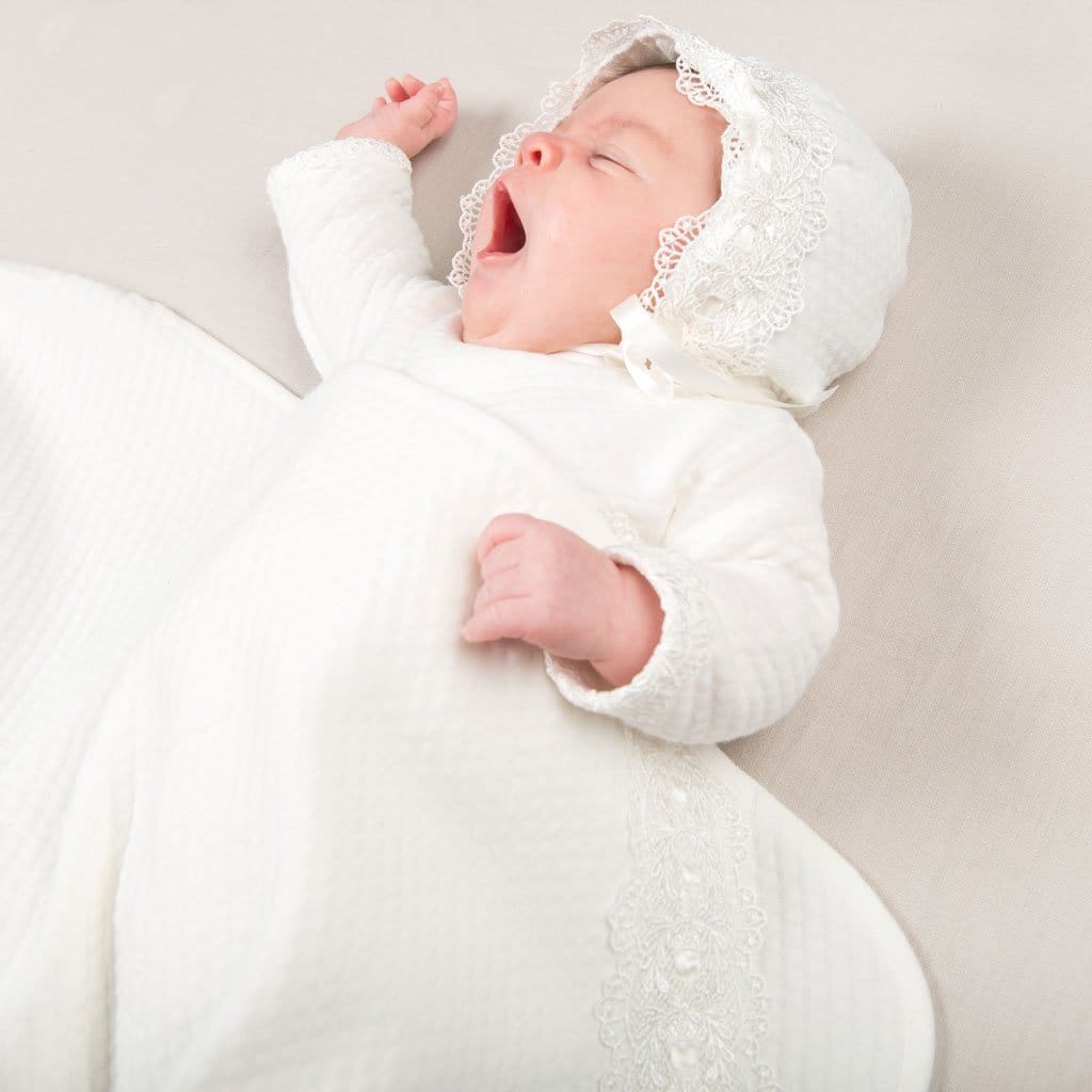 Madeline Christening Blanket - Girls Blanket