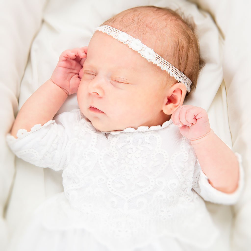 Eliza Lace Baby Headband - 