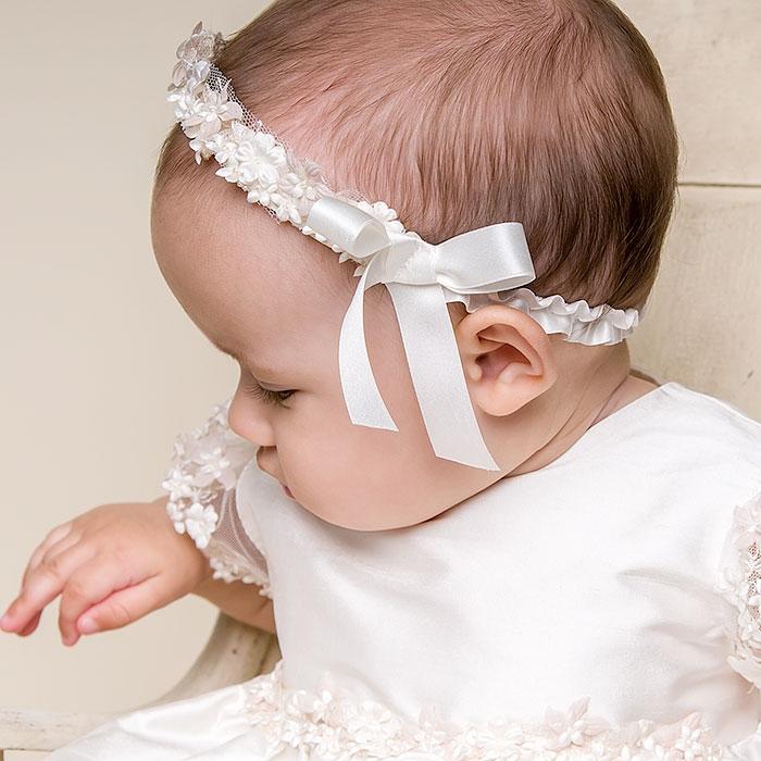 Leila Headband- Ivory - Girls Headband